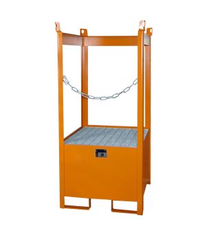 Fass-Stapelpalette FSP-1, für 1 Fass (200 l), 750×750×1590 m