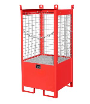 Fass-Stapelpalette FSP-1 D, für 1 Fass (200 l), 750×750×1590