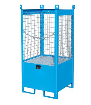 Fass-Stapelpalette FSP-1 D, für 1 Fass (200 l), 750×750×1590