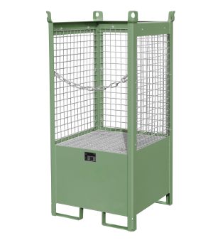 Fass-Stapelpalette FSP-1 D, für 1 Fass (200 l), 750×750×1590