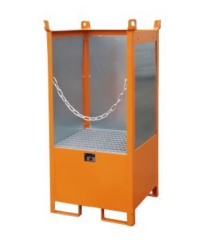 Fass-Stapelpalette FSP-1 G, für 1 Fass (200 l), 750×750×1590