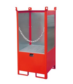 Fass-Stapelpalette FSP-1 G, für 1 Fass (200 l), 750×750×1590