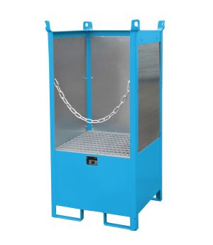 Fass-Stapelpalette FSP-1 G, für 1 Fass (200 l), 750×750×1590