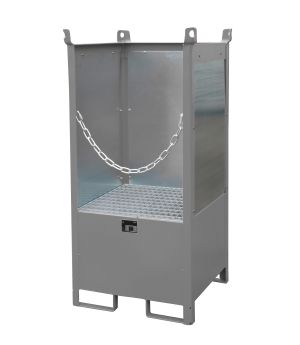 Fass-Stapelpalette FSP-1 G, für 1 Fass (200 l), 750×750×1590