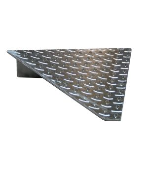 Flächenschutzwanne, 500×500×78 mm, Stahl verzinkt