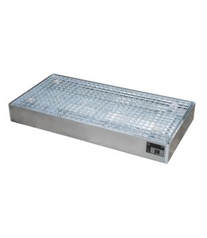Flächenschutzwanne 40 l, 1000×500×123 mm, Stahl verzinkt, mi