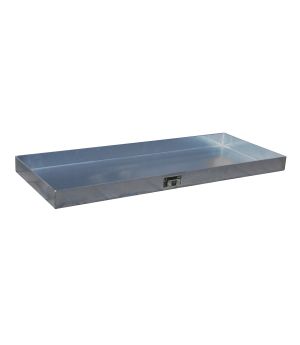 Auffangwanne 12 l, 940×370×60 mm, Stahl verzinkt