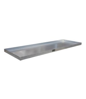 Auffangwanne 40 l, 1850×600×60 mm, Stahl verzinkt