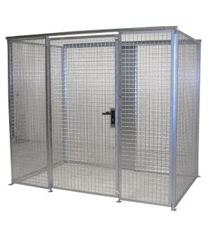 Gasflaschen-Container GFC-M3, für 60 Gasflaschen, 2400×1500×