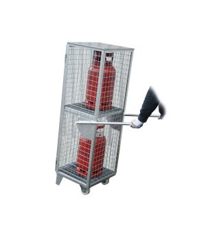 Gasflaschen-Depot GFD-R 2, 575×500×1580 mm