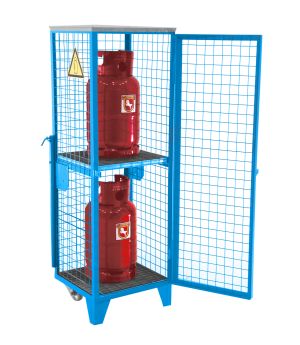 Gasflaschen-Depot GFD-R 2, 575×500×1580 mm
