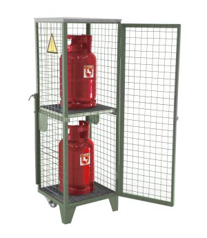 Gasflaschen-Depot GFD-R 2, 575×500×1580 mm