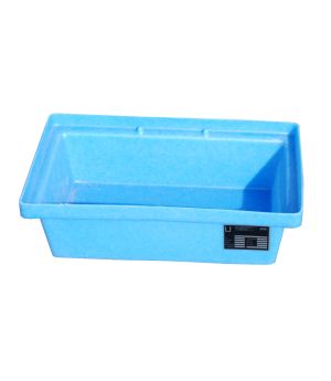 Auffangwanne 20 l, 595×395×170 mm, Polyethylen (PE), Blau