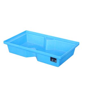 Auffangwanne 60 l, 1000×605×200 mm, Polyethylen (PE), Blau
