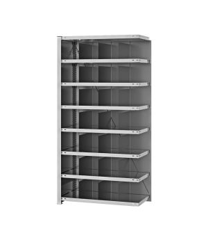 Fächerregal Anbauregal ORION PLUS, 2.000×1.000×400 mm, verzinkt