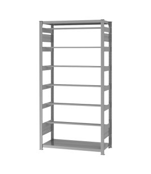 Pendelhefterregal Grundregal ORION PLUS, 2.000×1.000×400 mm, verzinkt