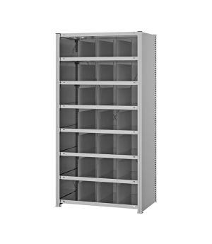Fächerregal Grundregal ORION PLUS, 2.000×1.000×500 mm, verzinkt