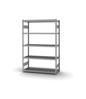 Wannenbodenregal Grundregal ORION PLUS, 2.000×1.300×500 mm, verzinkt