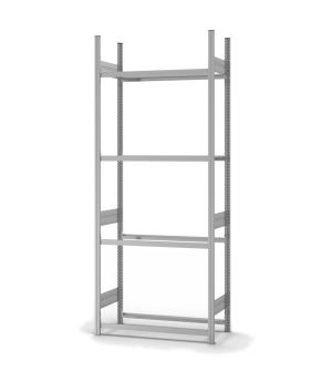 Reifenregal Grundregal ORION PLUS, 2.500×1.000×400 mm, verzinkt