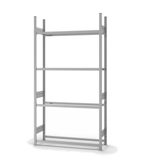 Reifenregal Grundregal ORION PLUS, 2.500×1.300×400 mm, verzinkt