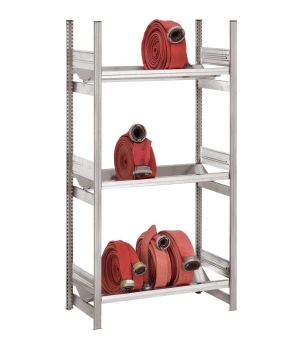 Feuerwehr-Schlauchregal Grundregal ORION PLUS, 2.000×1.000×500 mm, verzinkt