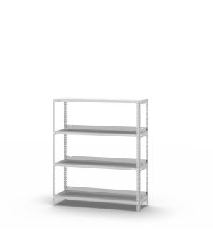 Aktenregal Grundregal WR, 1.150×1.000×300 mm, lichtgrau