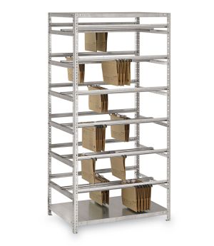 Hängemappenregal Grundregal WR, 2.700×1.000×700 mm, verzinkt