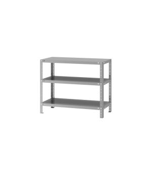Fachbodenregal Grundregal WR, 800×1.000×400 mm, verzinkt