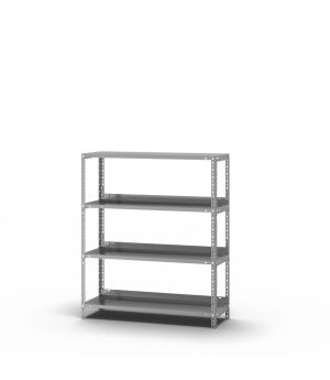 Aktenregal Grundregal WR, 1.150×1.000×300 mm, verzinkt