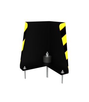 Set-Anfahrschutz NEDCON 90 Grad mit einem Gummipuffer