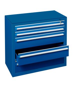 Schubladenblock 400x500 mm HxT 1 Lade 200 mm, 1 Lade 100 mm