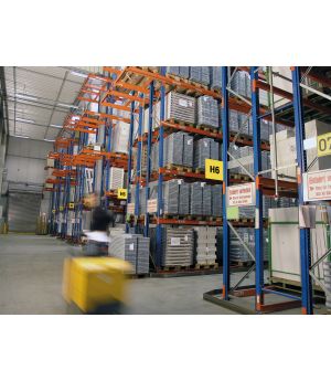 Regalplatzetiketten 120x22 gelb Selbstklebend