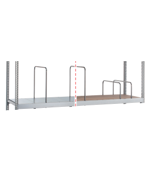 Weitspannregal Zusatzebene WS 3000 1500x500 mm (HxBxT) mit Spanplatten