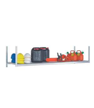 Weitspannregal Zusatzebene WS 2000 1500x400 mm (HxBxT), mit Stahlböden SCHULTE Lagertechnik