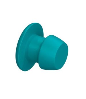 Elastische Niete PA6.6 für Fachbodenregal-Stützen, RAL 5021 Wasserblau