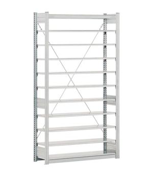 C-Teile-Regale ohne Behälter, 1058×624×1850 mm, verzinkt