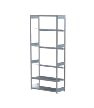 Langgutregale - Fachlast 100 kg, 1296×524×2999 mm, glanzverzinkt