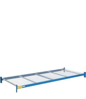Komplette Fachebenen mit Gitterböden, RAL 5010 Enzianblau