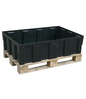 PE-Auffangwanne 250/2-RG nicht unterfahrbar, 810×330 mm