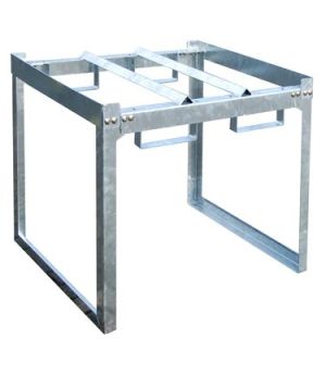Fass- und Kleingebinderegal FRE-1/M, 920×785×805 mm