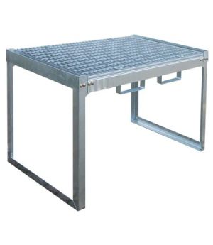 Fass- und Kleingebinderegal FRE-G2/M, 1320×785×805 mm