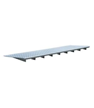 Auffahrrampe AR 22, 1900×500×78 mm, verzinkt