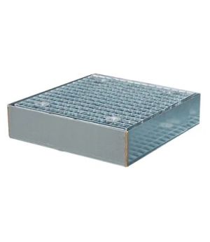 Bodenschutzwanne BSW 121, 500×500×123 mm, verzinkt