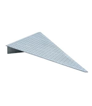 Auffahrecke AE 124, 1120×1120×123 mm, verzinkt