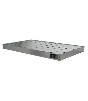 Kleingebindewanne KGW 3/M mit Lochblecheinsatz, 1000×600×70 mm, verzinkt