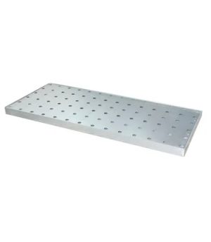 Kleingebindewanne KGW 4/M mit Lochblecheinsatz, 1390×600×60 mm, verzinkt
