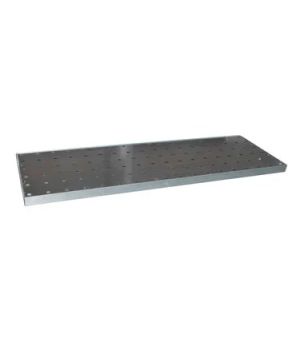 Kleingebindewanne KGW 5/M mit Lochblecheinsatz, 1850×600×60 mm, verzinkt
