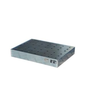 Kleingebindewanne für Paletten KGW-P 2/M mit Lochblecheinsatz, 800×600×120 mm, verzinkt