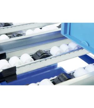 Bremsrollen für Rollenleisten, schwarz