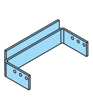 Rollenschutz mit Anschlag, 245×80 mm, RAL 1003 Signalgelb